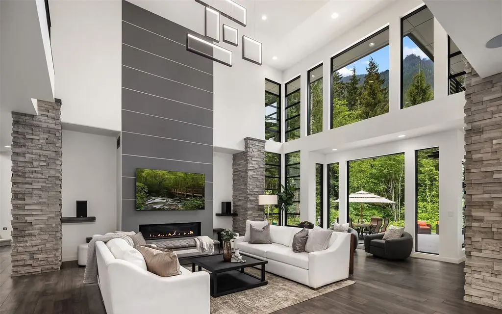 Spectacular Modern Estate at 15419 417th Place SE in Washingtons Prestigious Uplands Reserve Listed for 3.85 Million 5