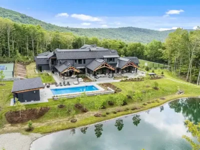1084 Wade Pasture Road Victory Ridge Lodge Offers Unmatched Luxury Above Mtn Road for 15.85 Million 1