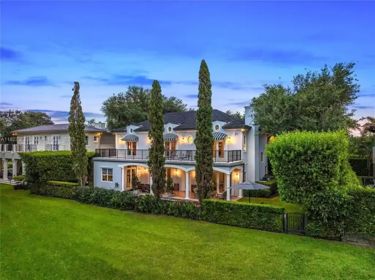 Elegant $5.1 Million Coral Gables Estate with Golf Views, Designer Finishes and Resort-Style Pool