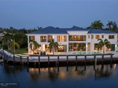 1200 SE 12th Ter Listed at 10.95M Breathtaking Trophy Estate with Yacht Dock in Deerfield Beach 1
