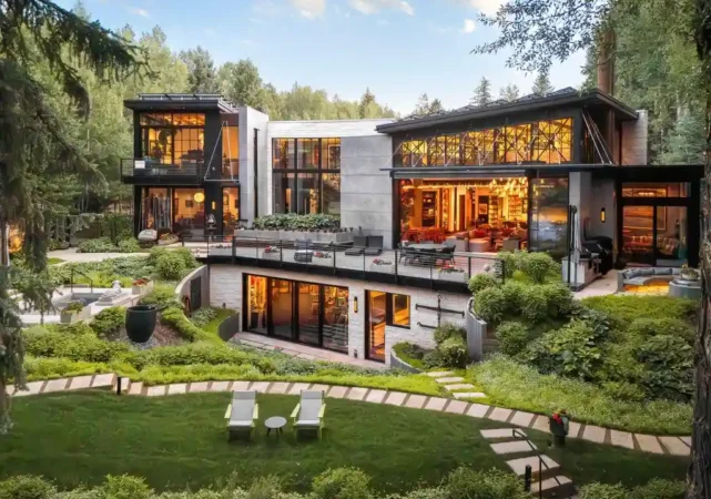 Awe-Inspiring $58.5M Colorado Estate Redefines Modern Mountain Living