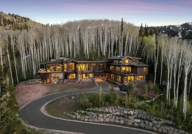 Sleek $18.8M Mountain Retreat in Utah Redefines Alpine Luxury Living