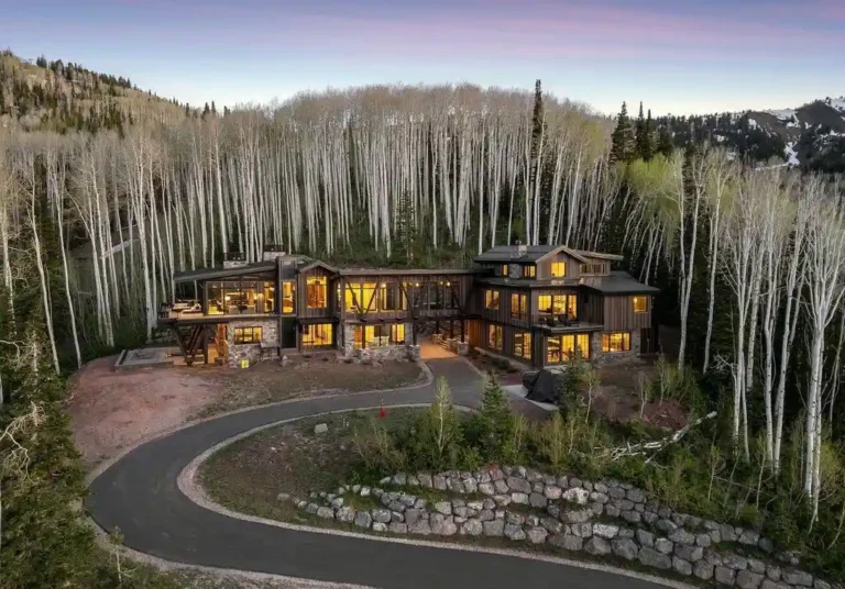 Sleek $18.8M Mountain Retreat in Utah Redefines Alpine Luxury Living