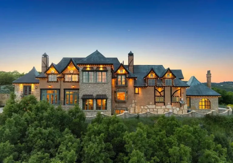 Château on the Hill: A Majestic Utah Masterpiece with European Grace and Western Grandeur Asks $6.5 Million