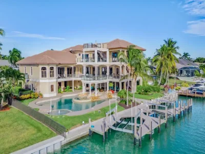 1547 Caxambas Ct Lists for 8.9M Breathtaking Gulf Access Estate with Theater Dock Smart Tech in Marco Island 1