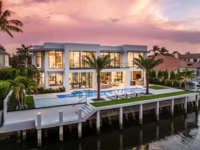 169 W Coconut Palm Road Boca Raton Smart Home Listed for 26.5M with Turnkey Waterfront Luxury 1