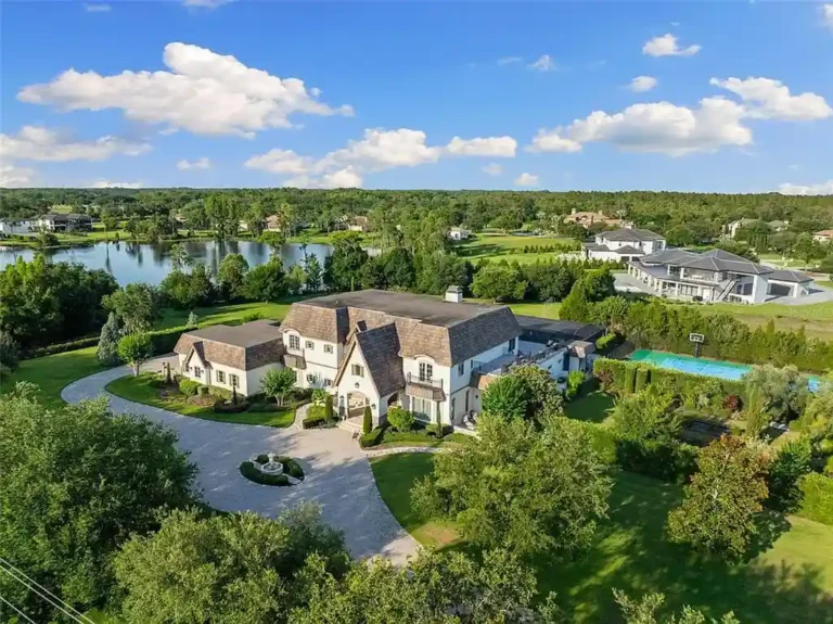 Majestic $5.3 Million Lakefront Retreat Showcases Resort-Style Living in Exclusive Odessa Community