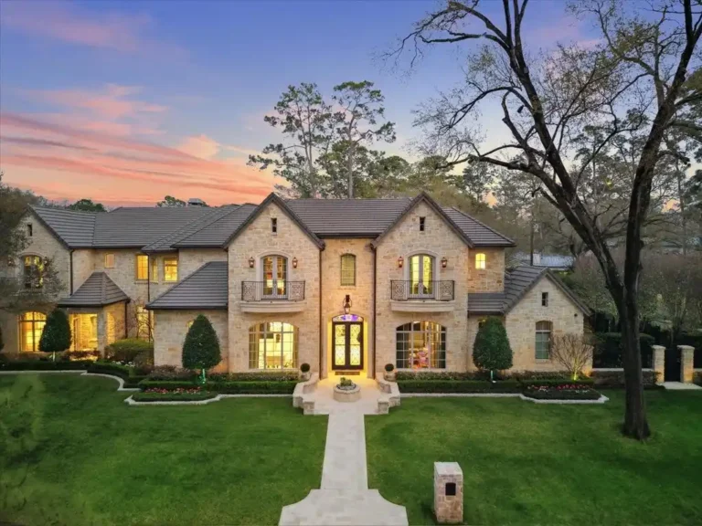 Exquisite Texas Estate Boasts Sophisticated Living and Custom Details, Priced at $9.995 Million