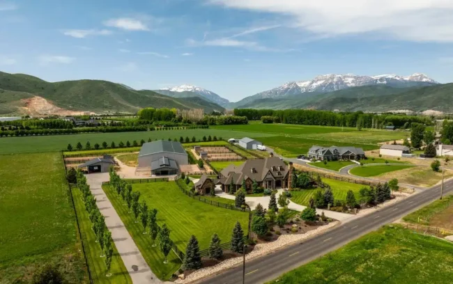 Breathtaking Heber Valley Equestrian Retreat Boasts 5.5 Acres and Luxury Horse Facilities for $6.97M