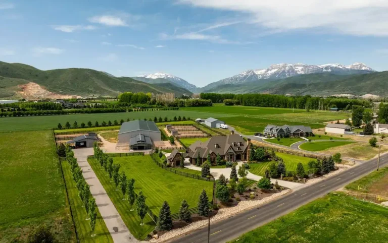 Breathtaking Heber Valley Equestrian Retreat Boasts 5.5 Acres and Luxury Horse Facilities for $6.97M