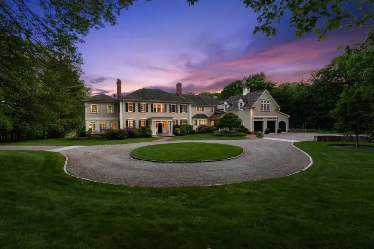 Stunning Estate Nestled on 7.4 Acres Beside Hale Reservation Lists for $8.5 Million