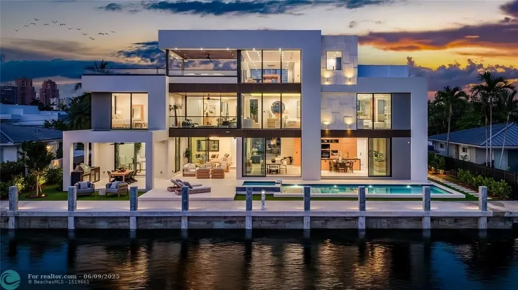 Breathtaking $8.4 Million Showpiece in Coral Ridge Is the Ultimate Resort-Style Fort Lauderdale Home for Sale