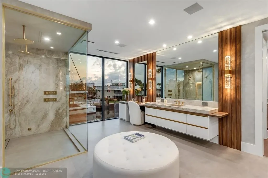 2849 NE 29th St Lists at 8.4M Breathtaking Ultra Luxury Waterfront Estate With Yacht Dock and Resort Style Living 12