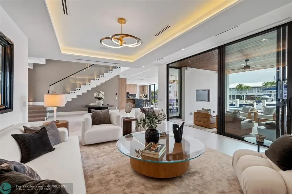 2849 NE 29th St Lists at 8.4M Breathtaking Ultra Luxury Waterfront Estate With Yacht Dock and Resort Style Living 3