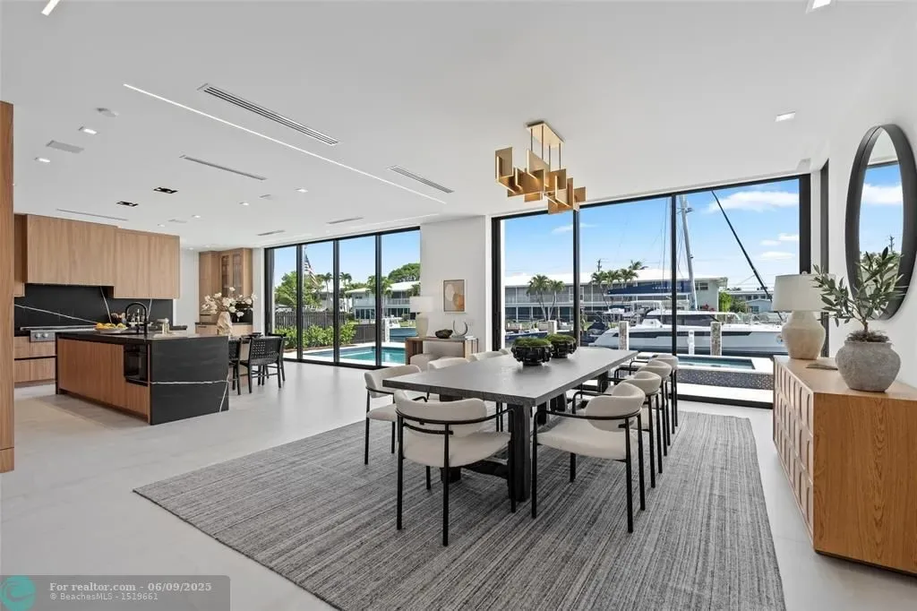 2849 NE 29th St Lists at 8.4M Breathtaking Ultra Luxury Waterfront Estate With Yacht Dock and Resort Style Living 5