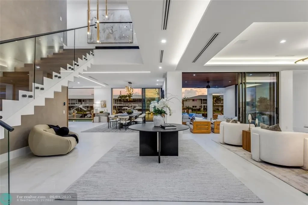 2849 NE 29th St Lists at 8.4M Breathtaking Ultra Luxury Waterfront Estate With Yacht Dock and Resort Style Living 6