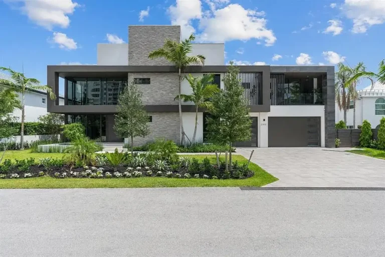 Newly Completed $8 Million Waterfront Masterpiece in Fort Lauderdale Offers Rooftop Living and Intracoastal Views