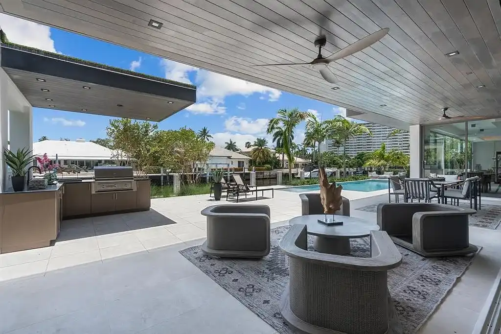 2881 NE 35th St Lists for 8M Fort Lauderdales Newest Waterfront Masterpiece Offers Rooftop Luxury and Intracoastal Views 10