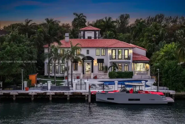 Exquisite $12 Million Ultra-Private Waterfront Retreat Redefines Miami Beach Luxury Living