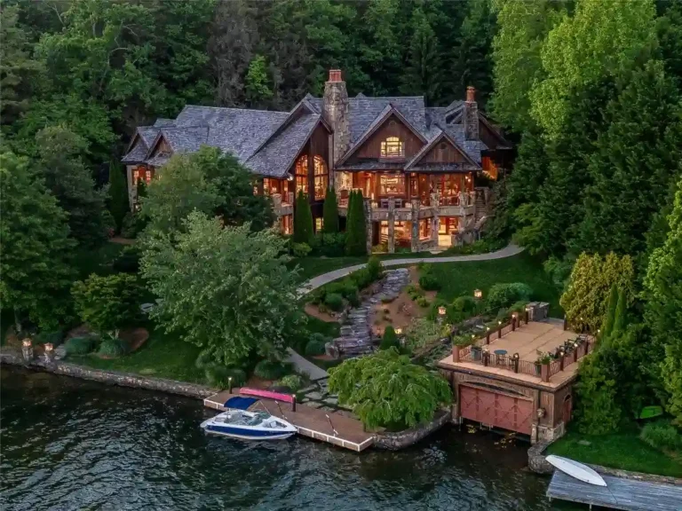 Western North Carolina Estate Offers Unrivaled Lake and Mountain Views for $10.25 Million
