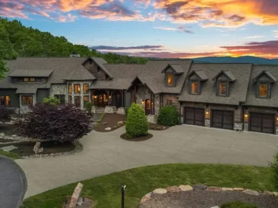 539 Nightshade Road A Breathtaking 5.83 Million Estate Blending Rustic Elegance and Mountain Majesty in North Carolina 1