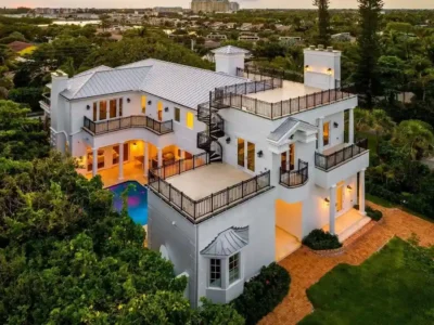 6080 Old Ocean Boulevard Asks 7.6M Ocean Ridge Luxury Home With Rooftop Views Theater and Coastal Perfection 1