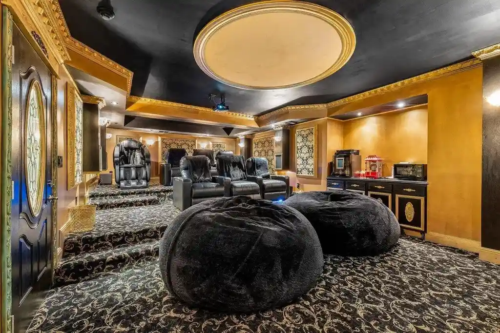 Rooftop terrace of 6080 Old Ocean Boulevard with panoramic Atlantic Ocean view and fireplace