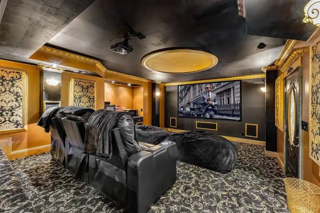 Rooftop terrace of 6080 Old Ocean Boulevard with panoramic Atlantic Ocean view and fireplace
