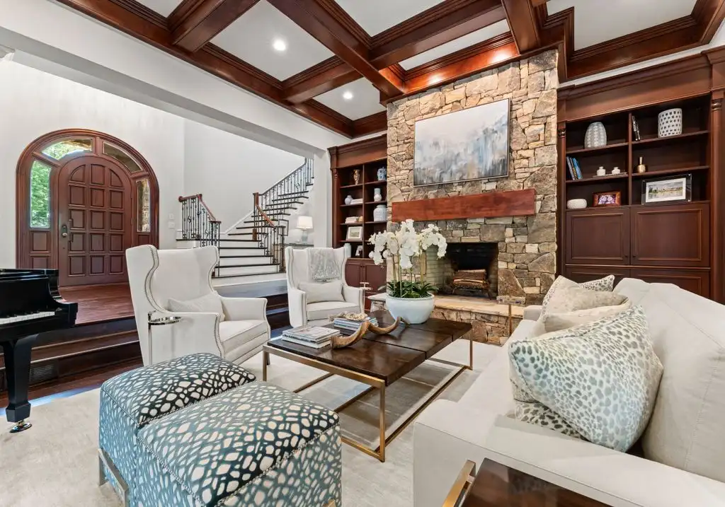 8500 Longview Club Dr A Stunning 4.5M North Carolina Estate of Timeless Luxury and Refined Design 8