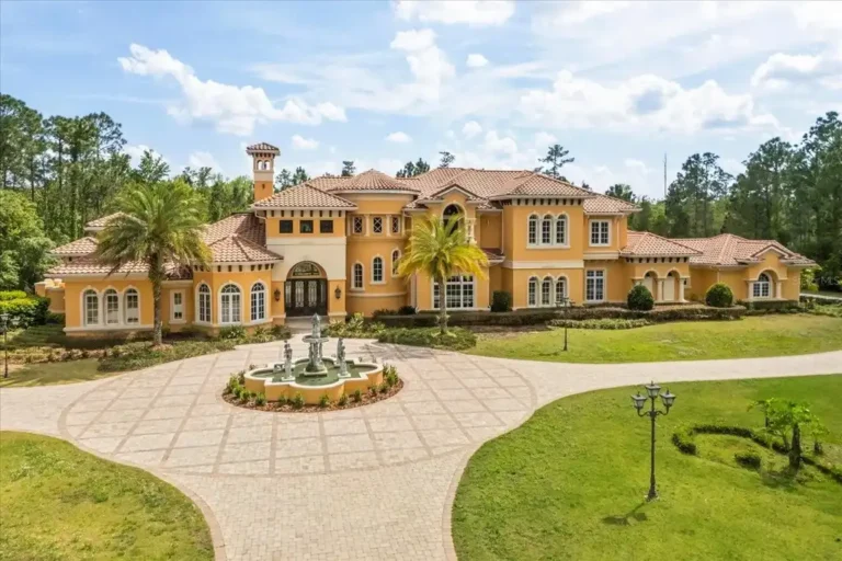 Majestic Kissimmee Estate Blends Mediterranean Elegance with Resort-Style Living for $5.9 Million
