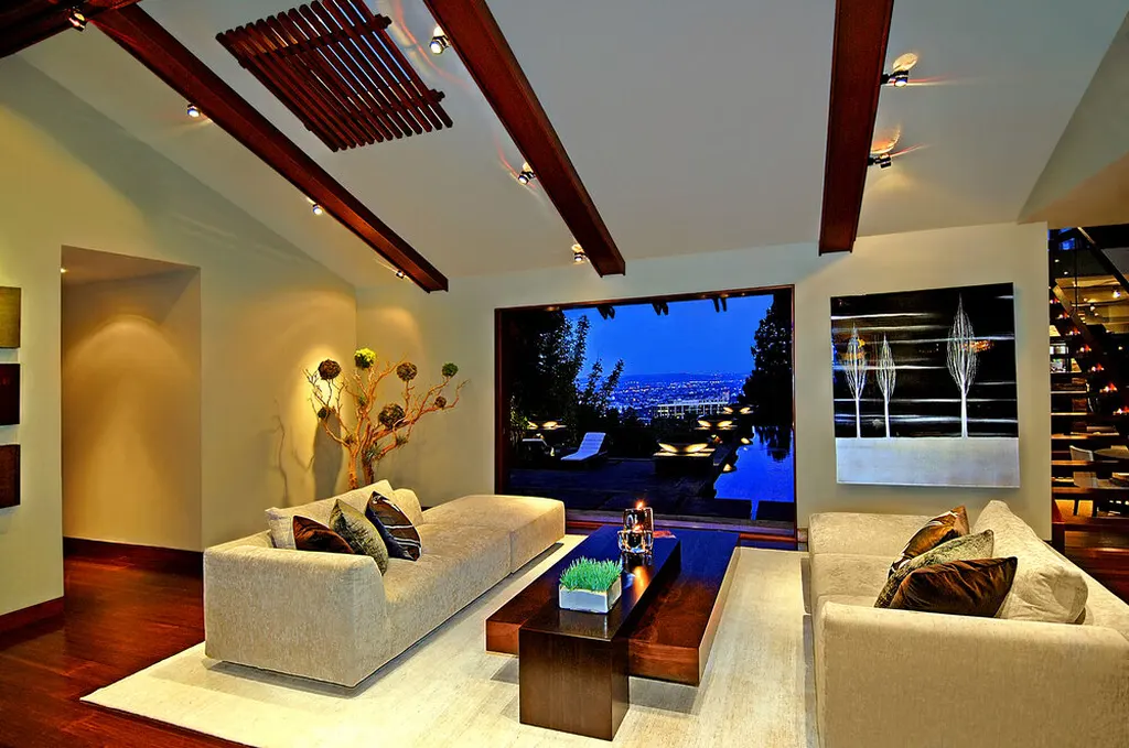 9342 Sierra Mar by Whipple Russell Architects A Warm Modern Hollywood Hills Home with Luxury Water Edge Living 6