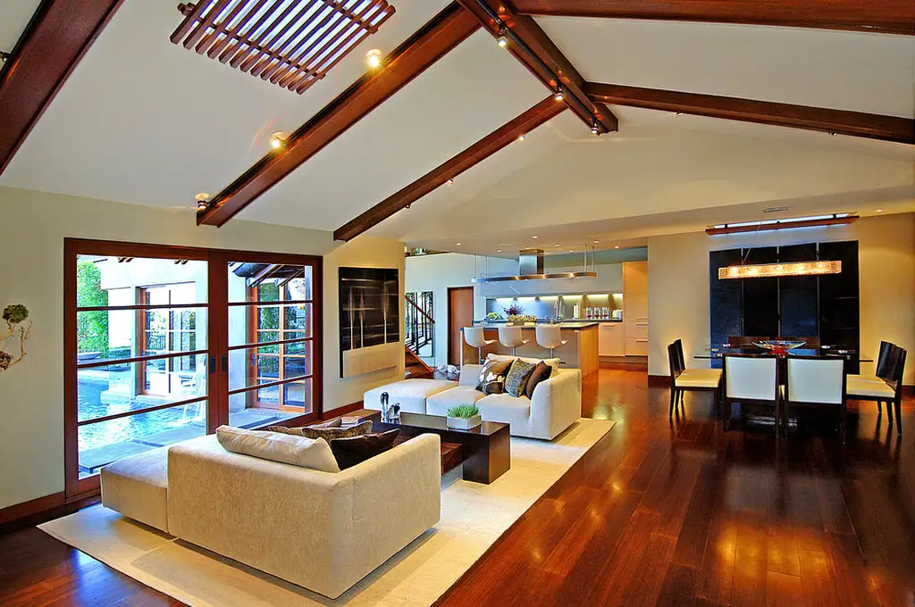 9342 Sierra Mar by Whipple Russell Architects A Warm Modern Hollywood Hills Home with Luxury Water Edge Living 7