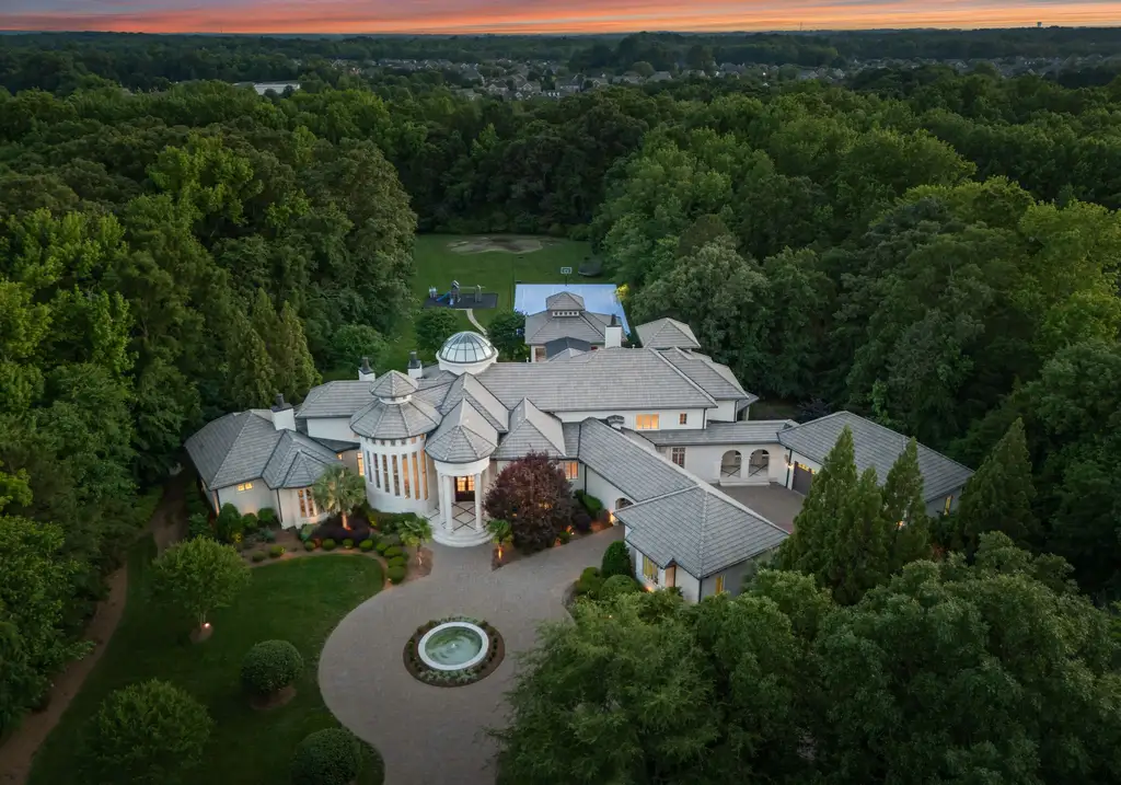 An Extraordinary 30 Acre Sanctuary at 2926 Crane Rd Lists for 14M in North Carolina 1
