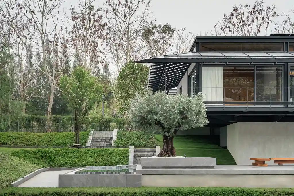 BAAN O+O House by Junsekino Architect and Design, A Floating Retreat Rooted in Thai Landscape