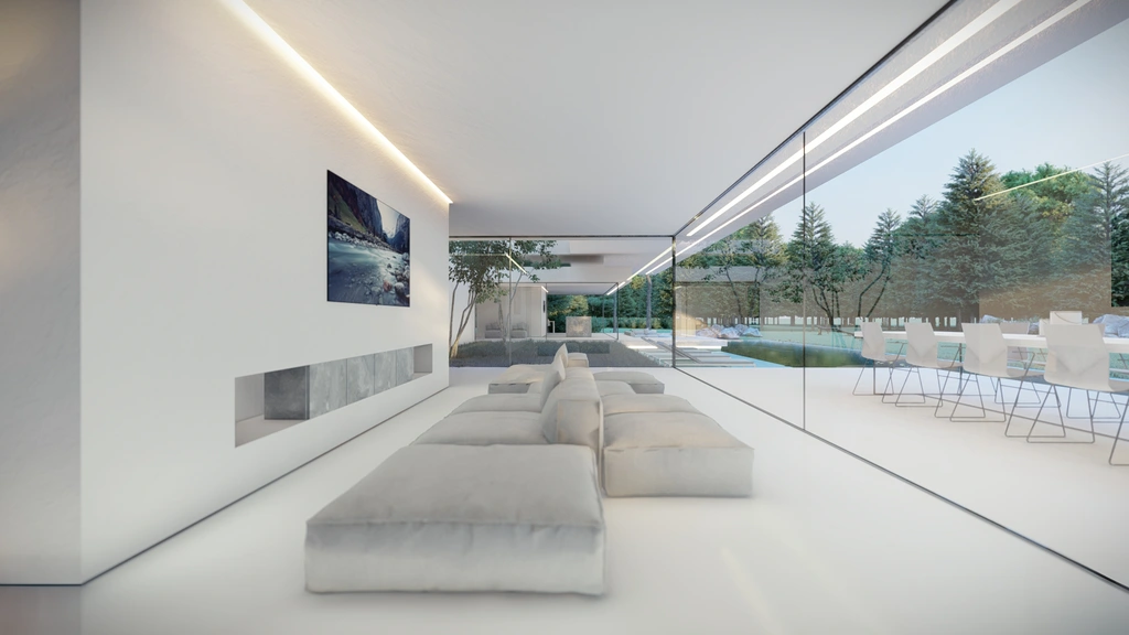 BMW Villa by Laren A Sculptural Residence Inspired by the Iconic BMW 7 Series 1 1