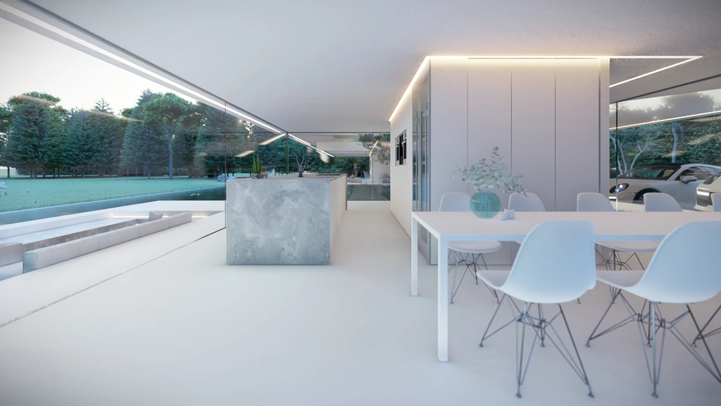 BMW Villa by Laren, A Sculptural Residence Inspired by the Iconic BMW 7 Series