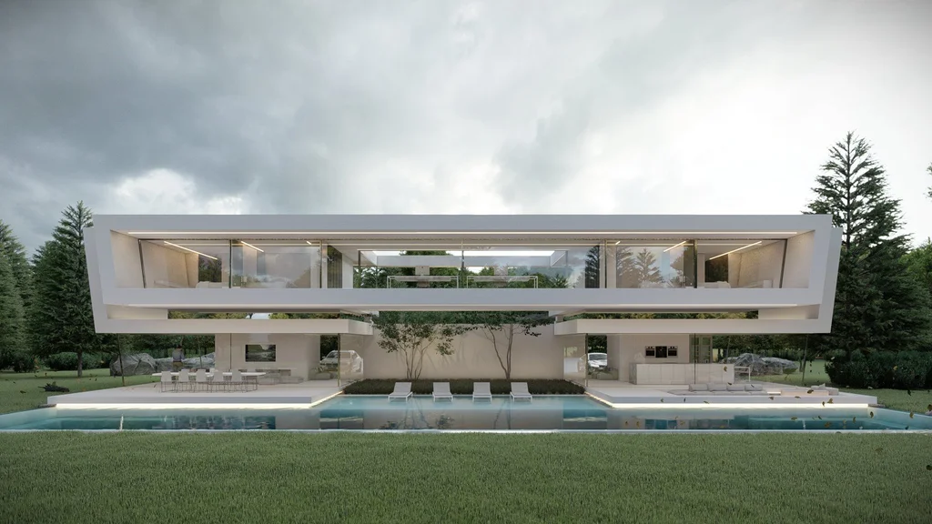 BMW Villa by Laren, A Sculptural Residence Inspired by the Iconic BMW 7 Series
