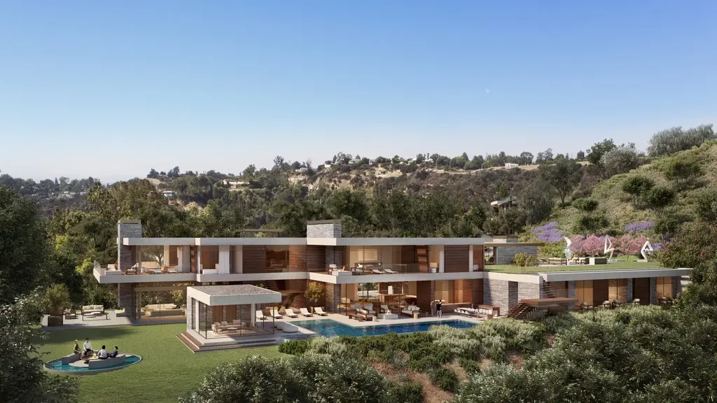 Coldwater Canyon by Whipple Russell Architects, A Luxury Resort-Style Beverly Hills Estate Fusing Wellness and Design
