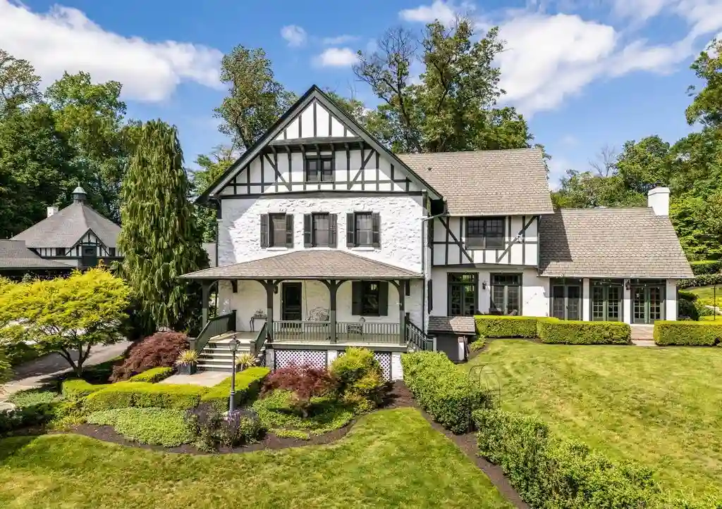 Historic Beauty at 35 Harrison Dr 3.995M Pennsylvania Property Showcases Frank Furness Architecture 3