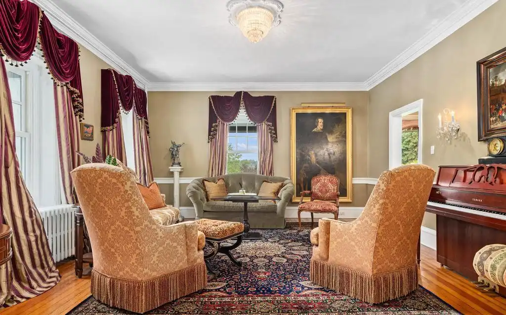 Historic Beauty at 35 Harrison Dr 3.995M Pennsylvania Property Showcases Frank Furness Architecture 4