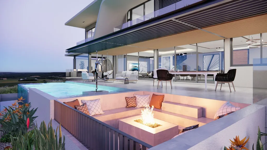 House Da Silva by Metropole Architects, Where Geometry Meets Ocean Calm on the KwaZulu-Natal Coast