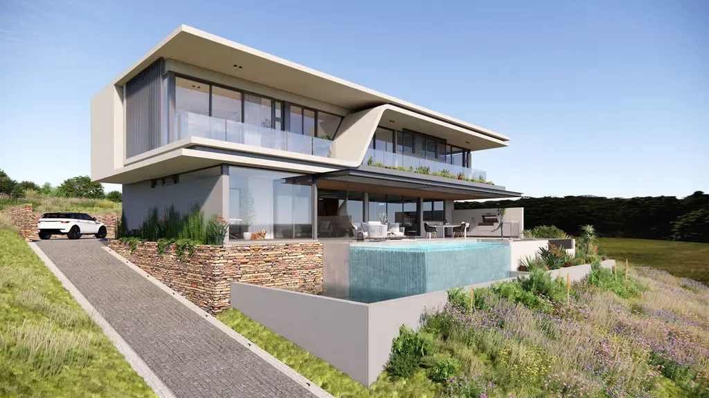 House Da Silva by Metropole Architects, Where Geometry Meets Ocean Calm on the KwaZulu-Natal Coast