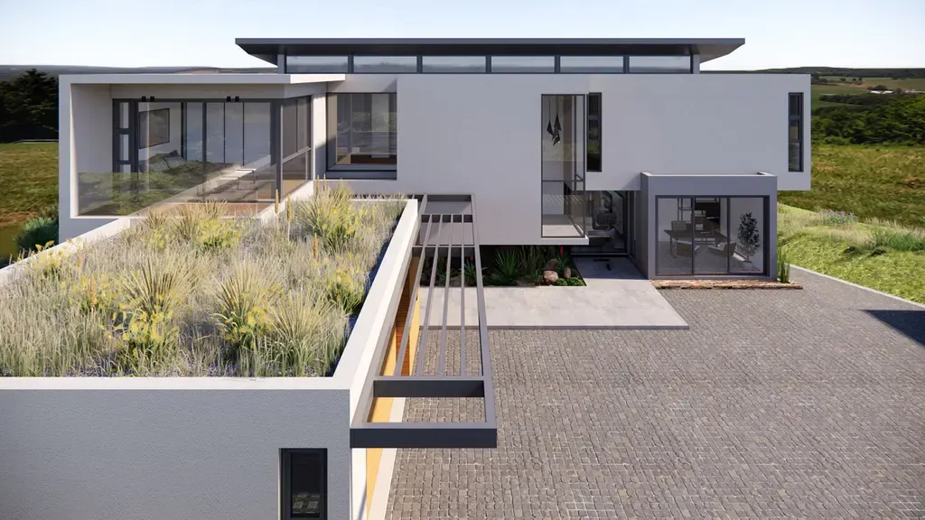 House Da Silva by Metropole Architects, Where Geometry Meets Ocean Calm on the KwaZulu-Natal Coast