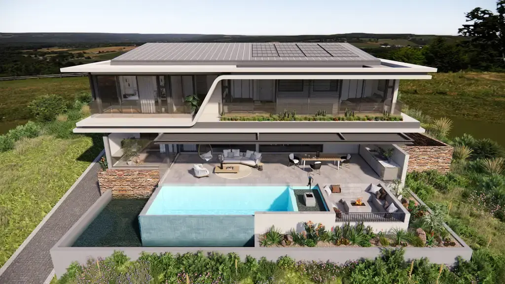 House Da Silva by Metropole Architects Where Geometry Meets Ocean Calm on the KwaZulu Natal Coast 8