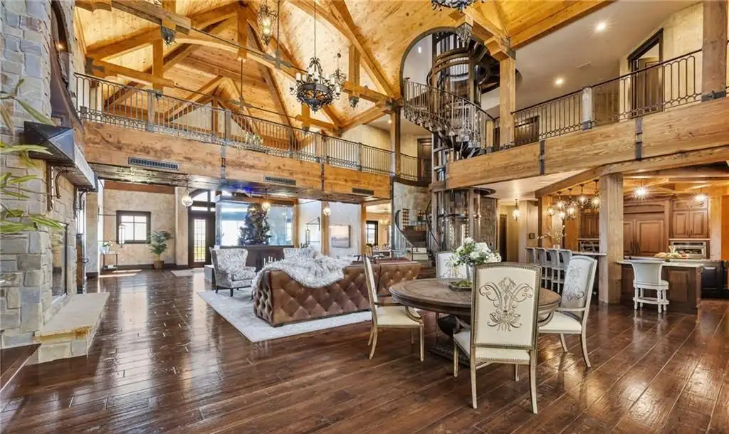 Iconic Montana Chateau at 5650 Canyonwoods Dr Offers Breathtaking Views and Timeless Elegance for 26 3