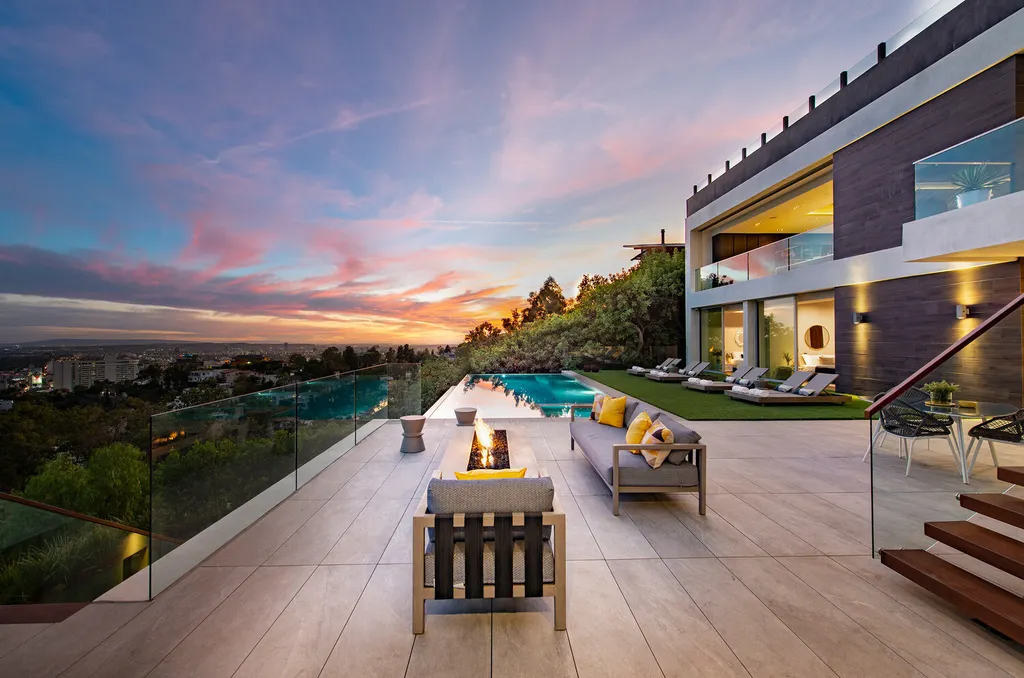 Los Tilos by Whipple Russell Architects A Modern Hollywood Hills Home with Jetliner Views and Terraced Serenity 8