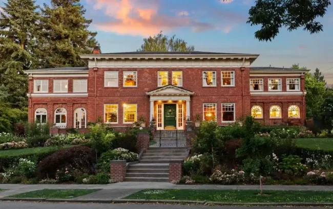 A One-of-a-Kind Gatsby-Inspired Masterpiece in Laurelhurst, Oregon Listed at $5,998,000