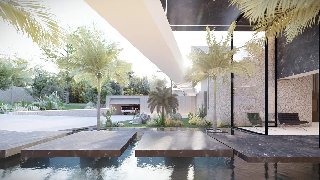 Miami House by STATE of Architecture, A Horizon-Tuned Modern Villa in Seru Boca