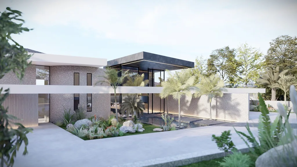 Miami House by STATE of Architecture, A Horizon-Tuned Modern Villa in Seru Boca
