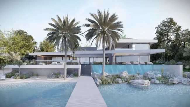 Miami House by STATE of Architecture, A Horizon-Tuned Modern Villa in Seru Boca